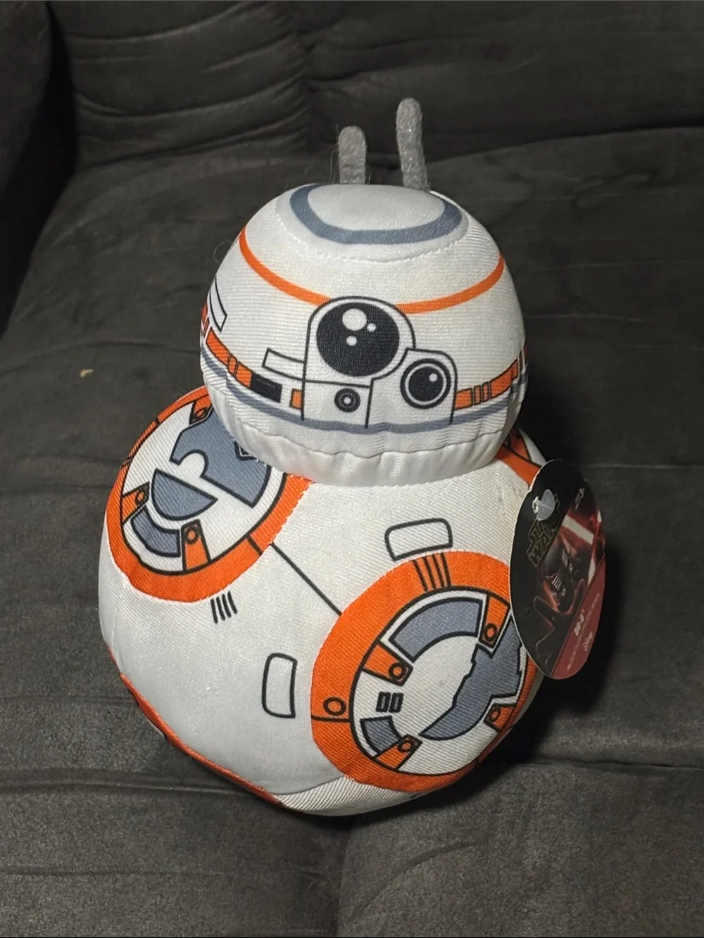 Star Wars BB-8 Plush Figure - White & Orange